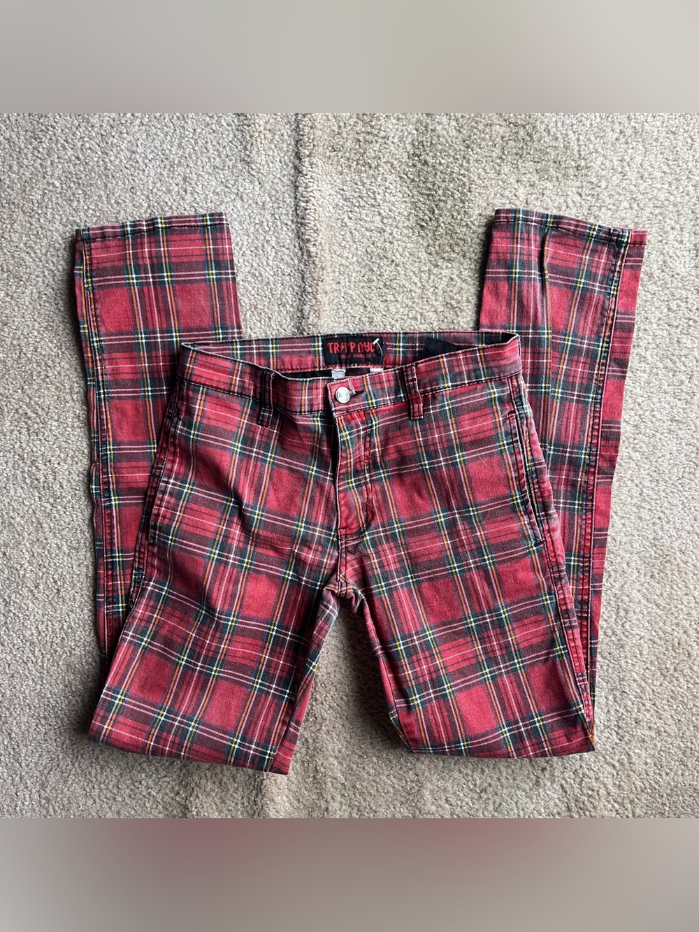 Tripp NYC plaid pants size 28